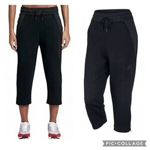 Nike Sportswear Tech Fleece Women's Crop Pants Black size small
